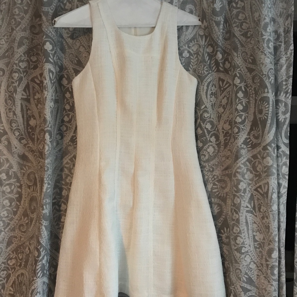 Banana Republic Textured White Dress